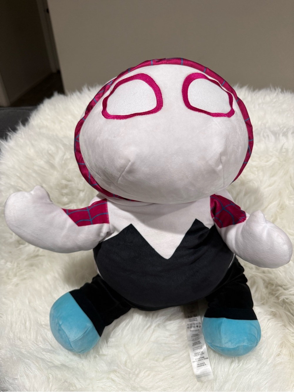 Marvel Plush Ghost Spider Gwen 24”  Disney Store Exclusive Jumbo Large Rare